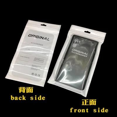 Original Plastic Bag for Electronic Transparent Packaging Bag Zipper Bags