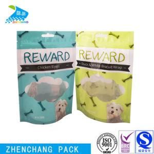Customized China Manufacture Pet Dog Cat Food Stand up Pouch Plasitc Package