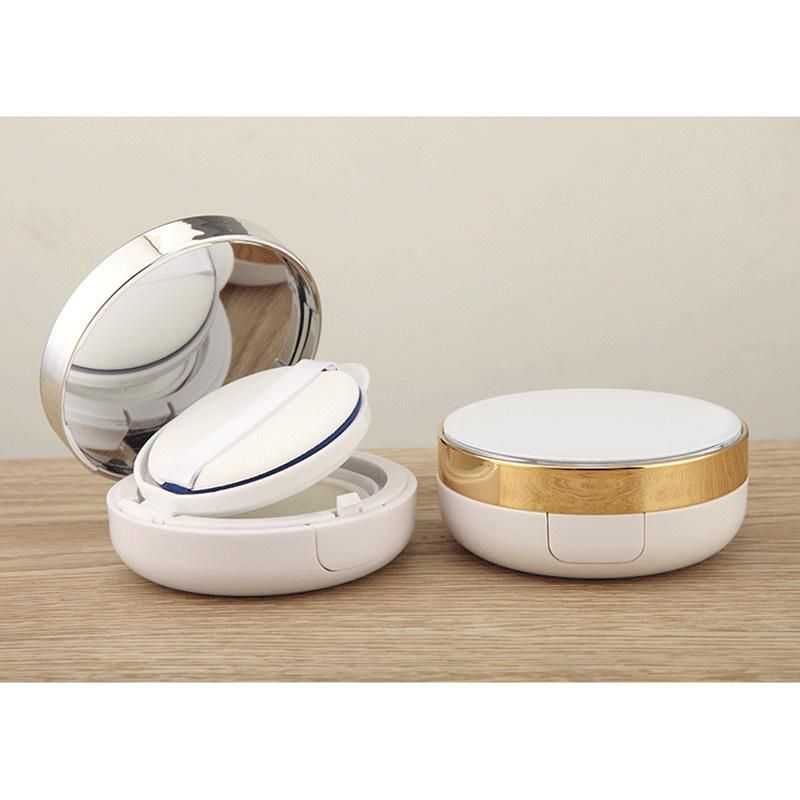 Hot Sale Bb Air Cushion Case White Round Air Cushion Foundation Case Cushion Foundation Packaging Case Bb Cream Container