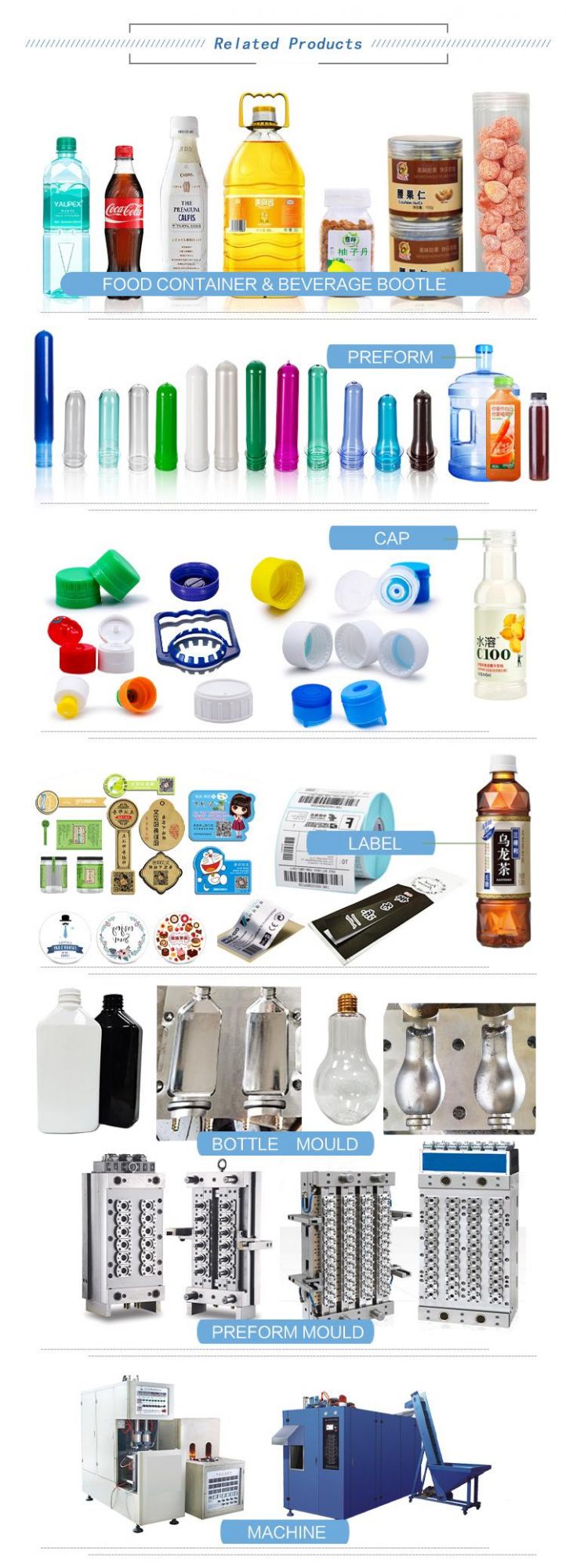 Top Quality Competitive Price Plastic Water Bottle Pet Preforms