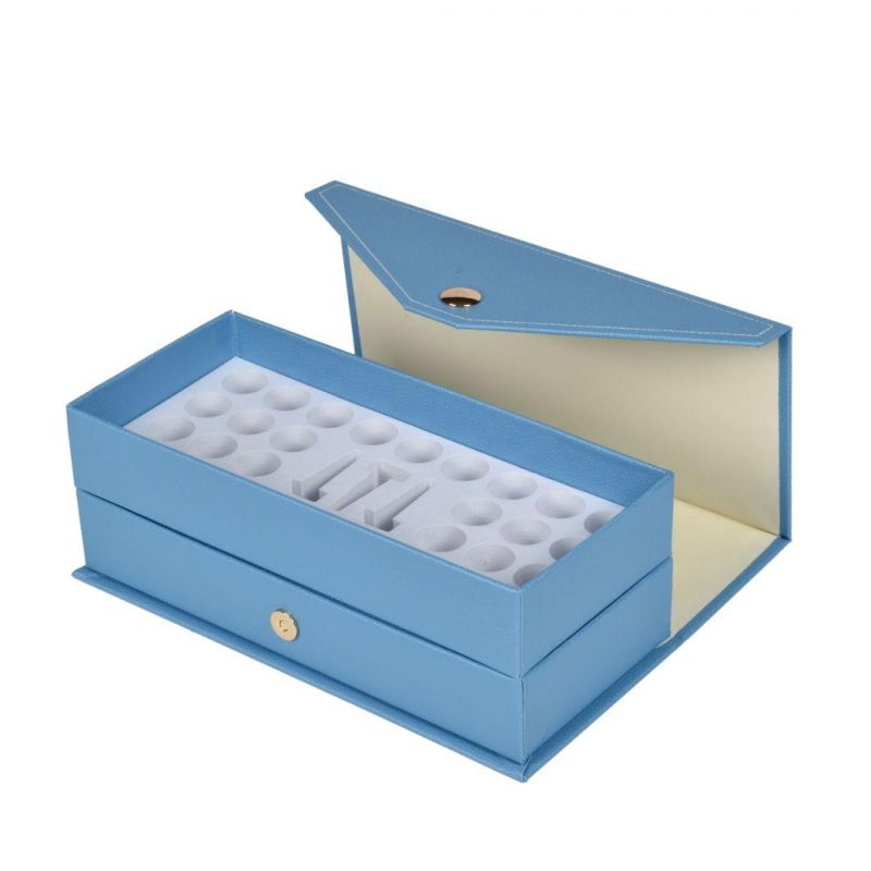 Custom High Quality Corrugated Box Double Box EVA with Sponge Tray for Necklace Box Magnet Package Chocolate Box Packaging