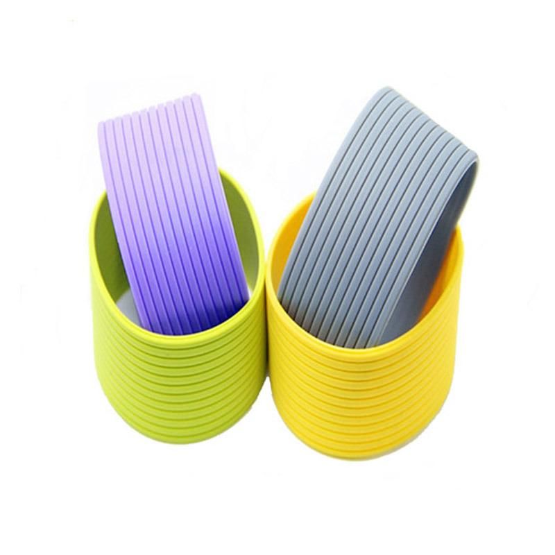 Hot Sale Heat-Resistant Water Bottle Holder Silicone Cup Sleeve for Glass Water Bottle