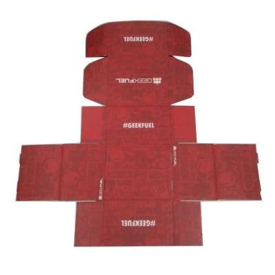 Cool Bright Red Folding Box in Aeroplane Style for Packing