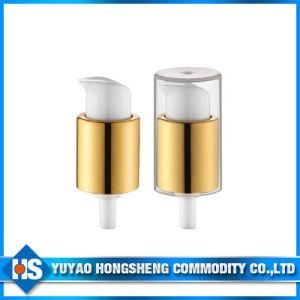 Aluminum Coating Cosmetic Cream Pump for Powder