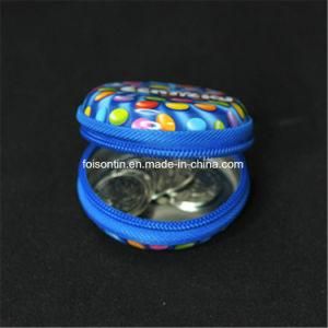 Customized Round Tin Box with Zipper for Wallet