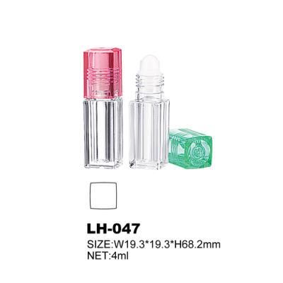 Transparent Bottle Lip Oil Container Roll on Lipgloss Tube