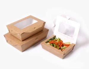Food Packaging Brown Kraft Paper Box