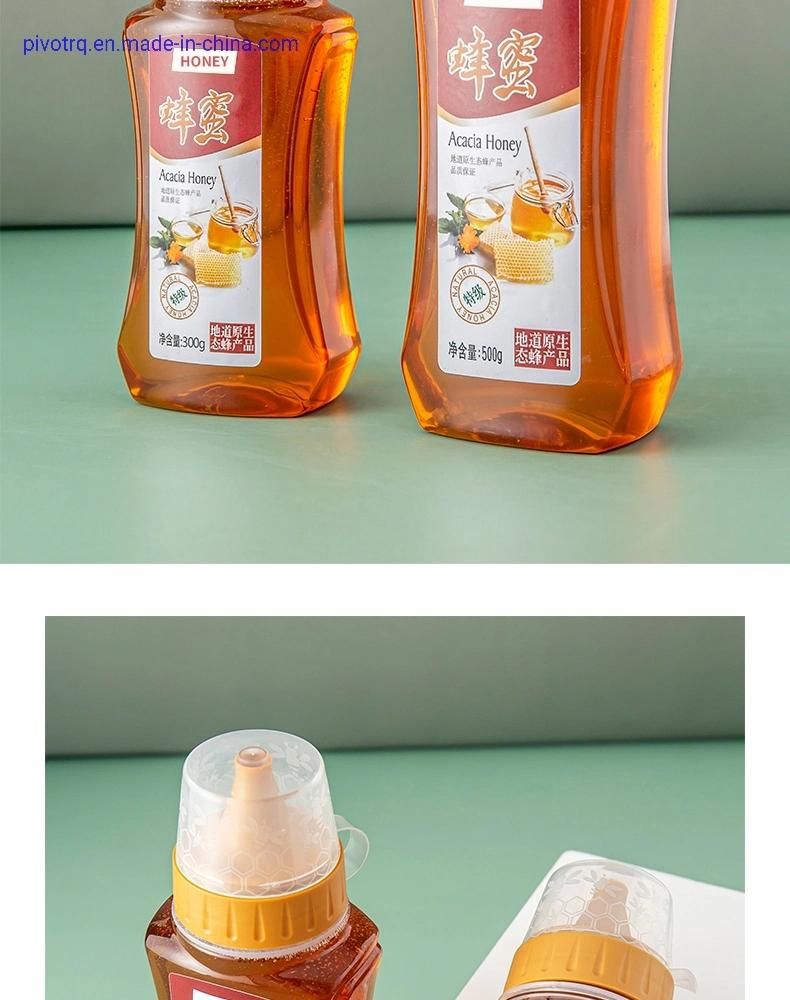 250g 500g 800g 1000g Plasticbottle Honey Syrup Squeeze Shape