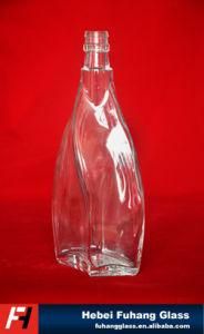 Super Flint 500ml Glass Vodka Bottle