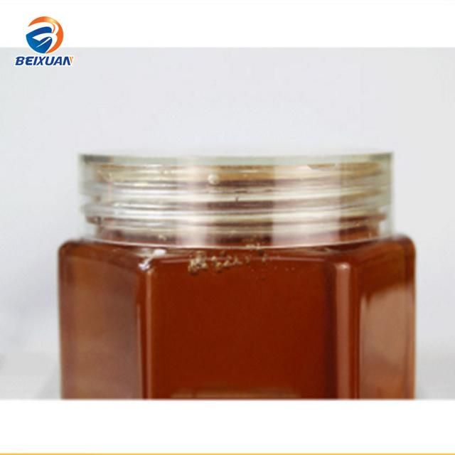 290ml Hexagonal High-Quality Transparent Plastic Honey Jar