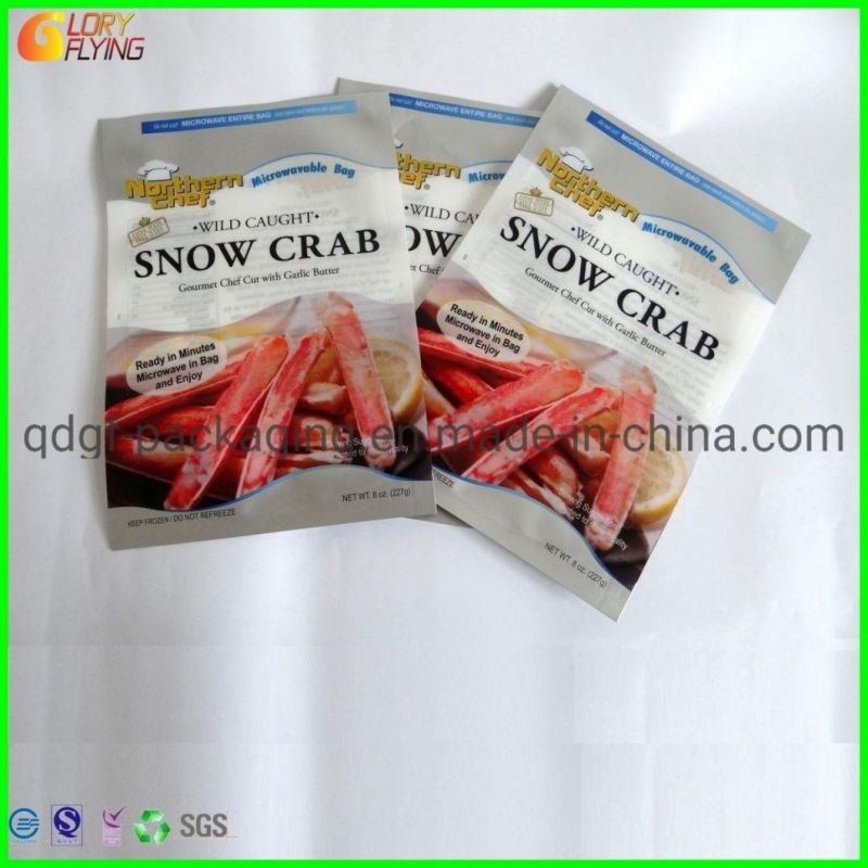 Plastic Food Packaging Food Bag with Aluminum Foil Smell Proof Bag