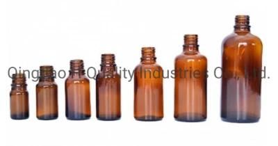 5ml/10ml/15ml/20ml/30ml/50ml/100ml Clear/Amber Essential Oil Glass Bottles