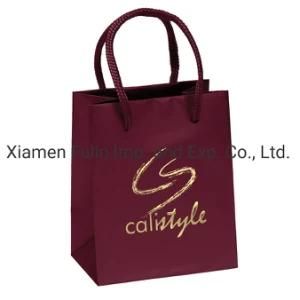 Wholesale Custom Fashion Packaging Gift Paper Bag with Handles