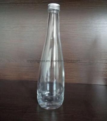 Super Flint Glass Ice Wine Bottle for Vodka Champange Whiskey Thicken Bottom Glass Drinking Bottle OEM 330ml 500ml