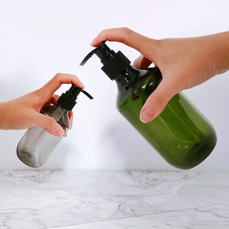 Eco Friendly 100ml 200ml Conditioner Hair Body Hand Shampoo Packaging Pet Plastic Bottle in Hotel Bathroom