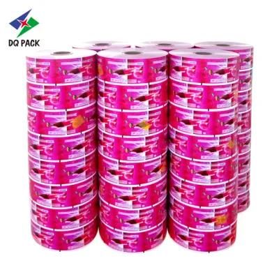 China Suppliers Dq Pack Food Grade Hot Sale Plastic Film Roll for Food Packaging