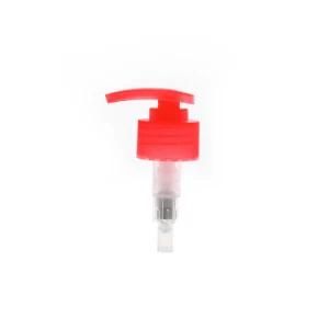 Environmental Protection Material Red Frosted Emulsion up/Down Lotion Pump Head