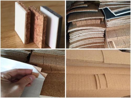 Cork Rubber Pad Self-Adhesive Footpad Glass Ceramic Tile Protector Cork