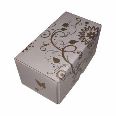 Customized Golden Foil Paper Packing Box with Devider