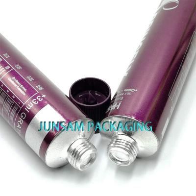 Soft Metal Packaging 99.7% Purity Empty Aluminum Collapsible Tubes OEM Printing Different Size