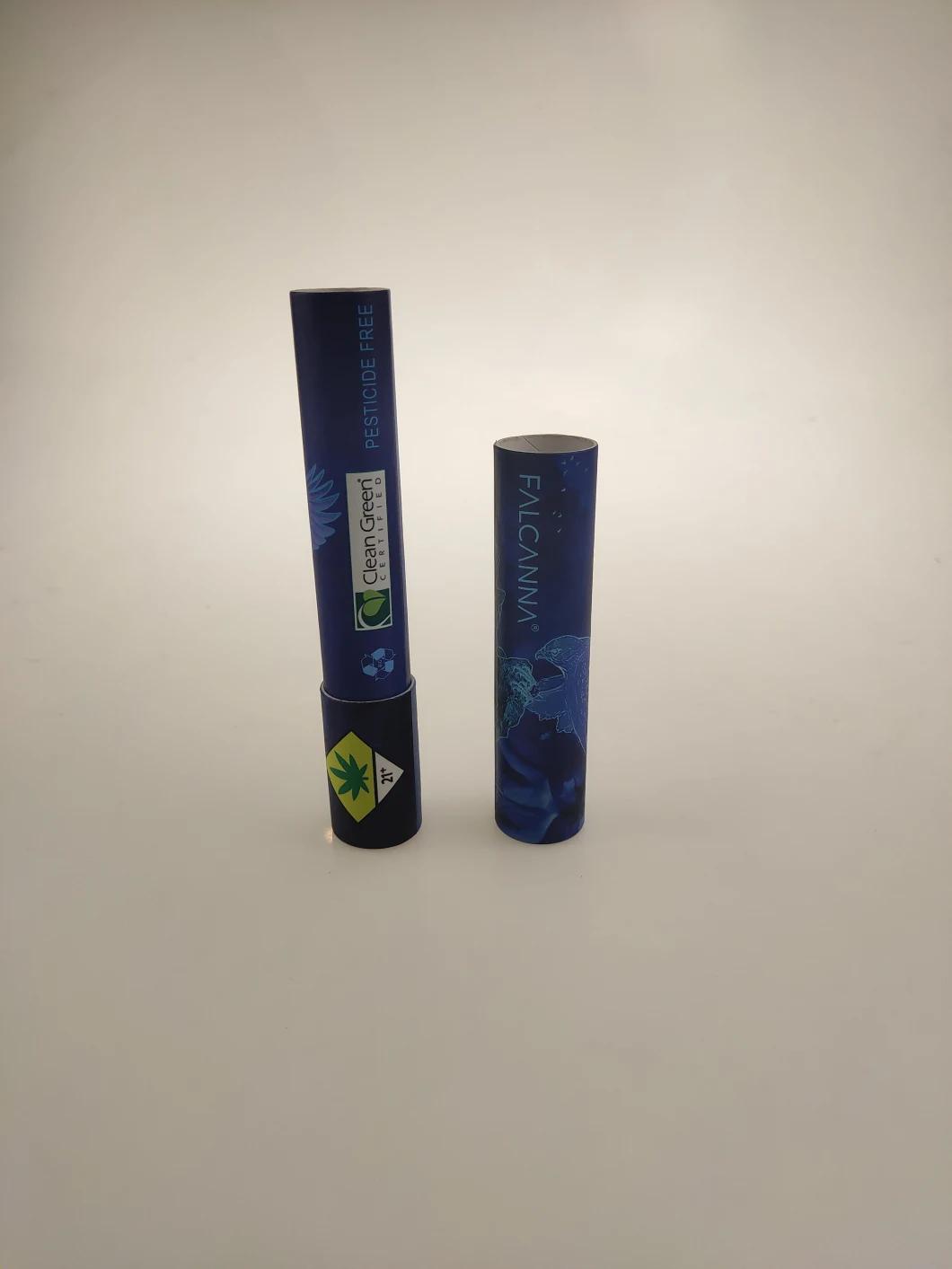 Custom Cmyk Printed Paper Tube Round Gift Box