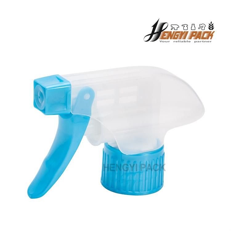 Chemical Resistant All Plastic Trigger Sprayer with 28/400 28/410 Foam/Spray/Stream Nozzle Full Plastic Trigger Ratchet Closure PCR Material Hand Pump Spray
