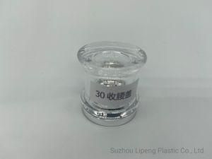 D30 Sliver Screw Caps/Lids for PE Tube Customized Shape