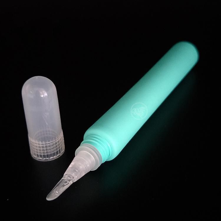 Lipgloss Tube Spatula Cosmetic Tube with Transparent Screw on Cap
