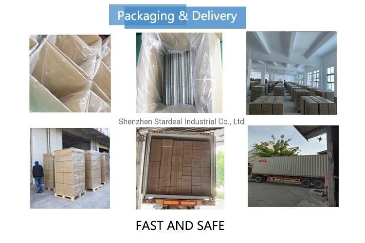 Disposable Plastic Clamshell Clear Edgefold Sliding Blister Card Packaging