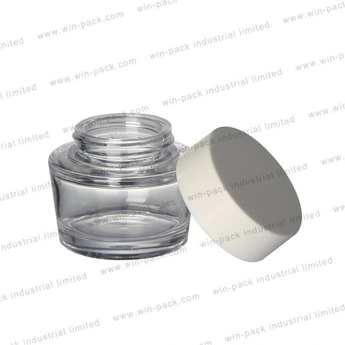 Cosmetic Plastic PETG Material Jar for Cream Skin Care Package in Factory Price