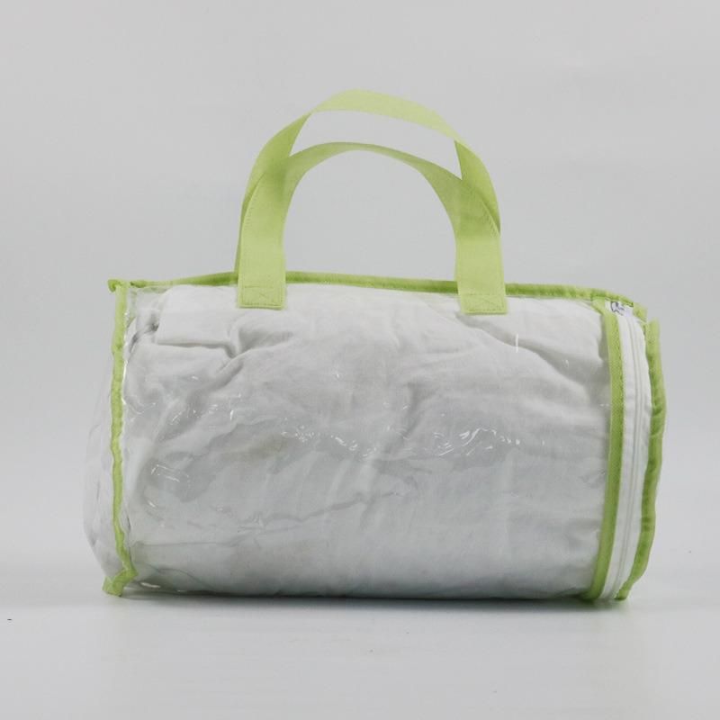 Wired PVC Pillow Bags Bamboo Green Natural Duvet Bags