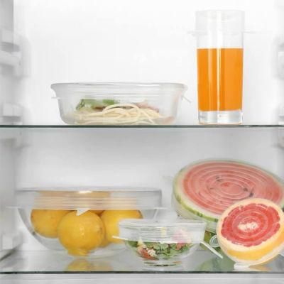 BPA-Free Stretchable Round Silicone Stretch Lids