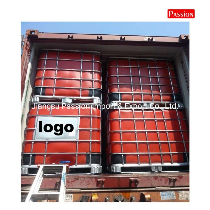 1000L Chemical Liquid Turnover Barrel for Forklift with Iron Frame