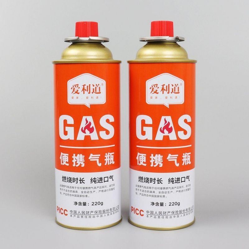 400ml Empty Butane Gas Can Manufacturer