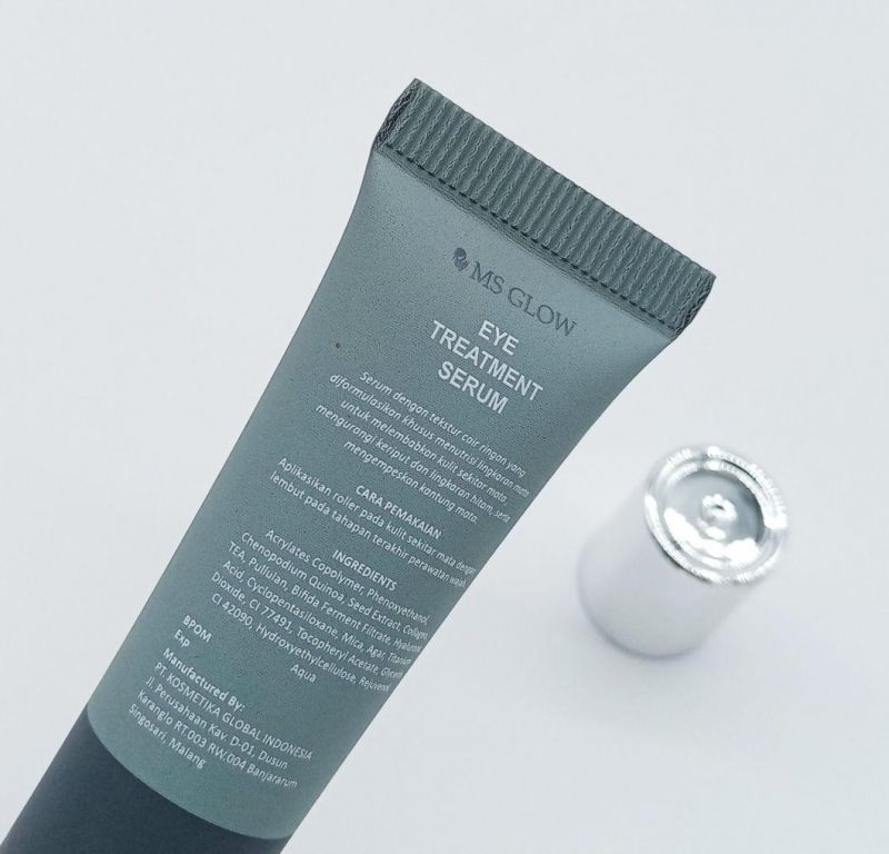 Eye Cream Soft Tube with Three Roller Balls for Cosmetic