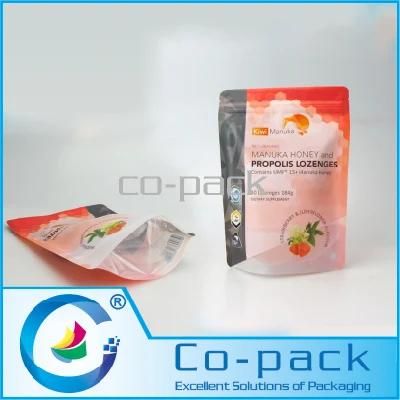 OPP Laminated Stand up Pouch for Food Packaging