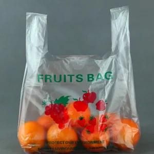 Hot Sale Safety T-Shirt Plastic Bag for Fruit Packing