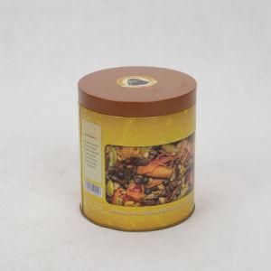 Good Hermetic Quality Round Empty Spice Tin Can/Seasoning Tin Box