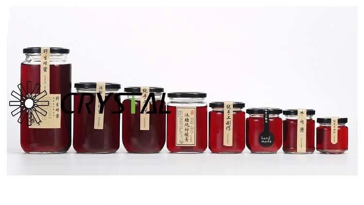 500ml High-End Glass Jar for Honey