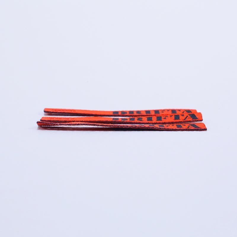 Clothes Tape Polyester Fabric Custom Woven Zipper Puller for Garment Accessories