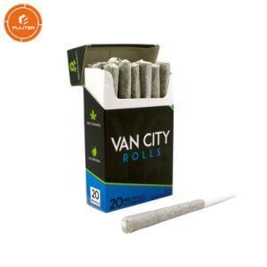 Premium Cannabis Hemp Smokes Cardboard Paper Disposable Packaging Custom Cigarette Boxes