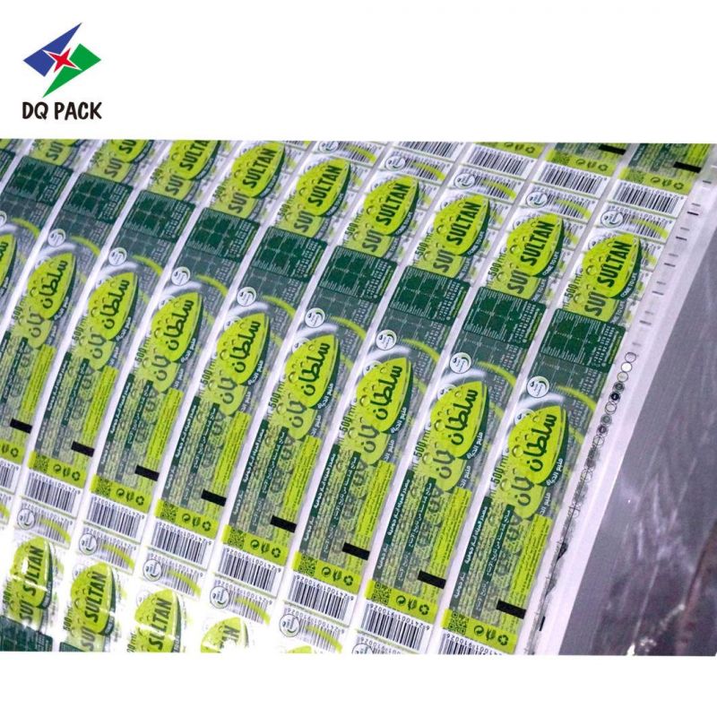 Customized Printing Beverage Bottle Packaging Plastic Film PVC Film