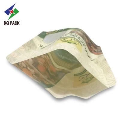 Customized Printing Aluminum Foil Resealable Food Packaging Stand up Pouch with Ziplock