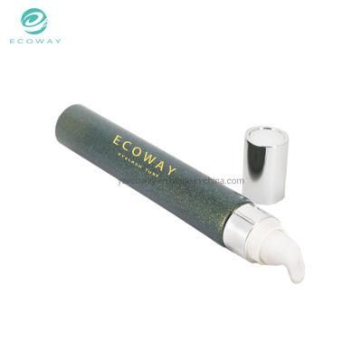 20ml Handmade Ceramic Head Electroplated Cover Pat Cover Eye Cream Tube