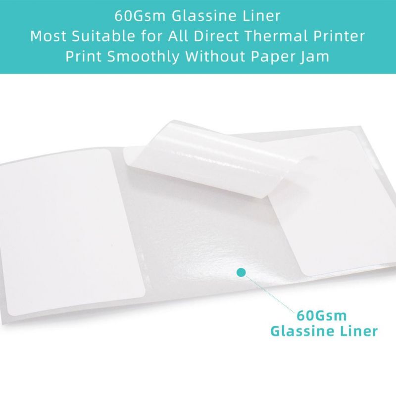 Die Cut Address Self Adhesive Labels Blank A4 Stickers White A4 Woodfree Paper Mailing Label for Amazon Fba Half Sheet Label