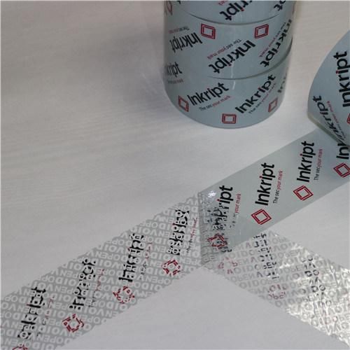 Custom Packaging Packaged Tamper Proof Security Void Tape