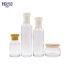 40ml 100ml 120ml Wholesale Glass Cosmetic Spray Toner Skincare Lotion Bottle with Pump