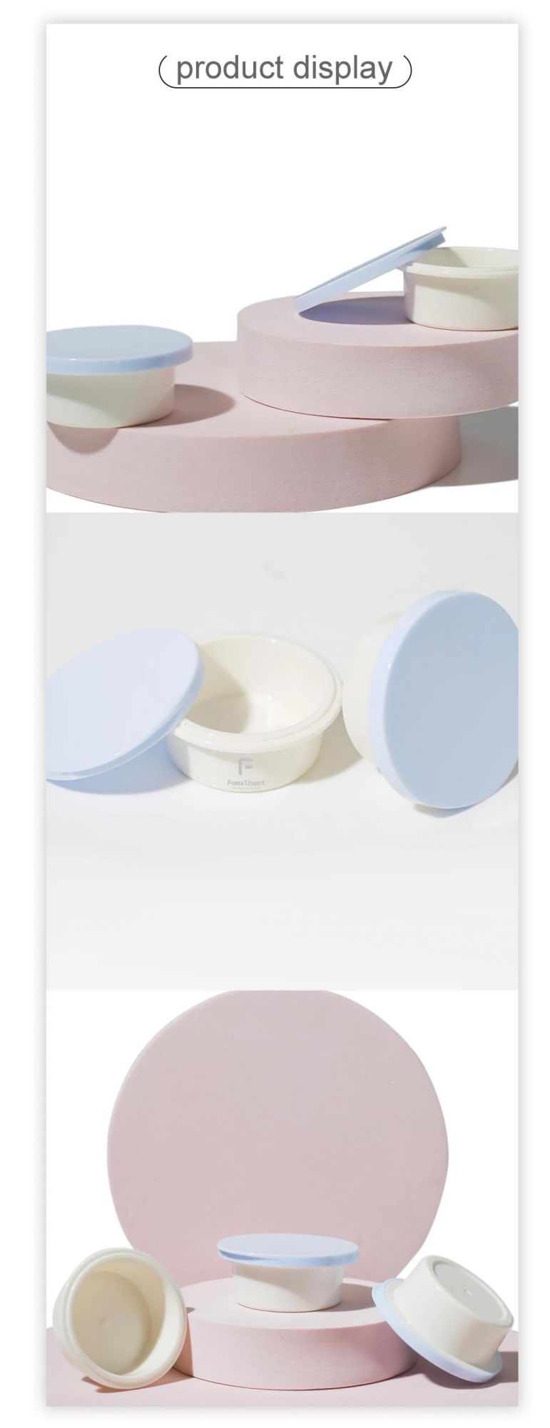 Fomalhaut Hot Selling Small Jar Packaging Cosmetic 20g Plastic Jar