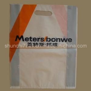 Plastic Punch Printing Shopping Bag