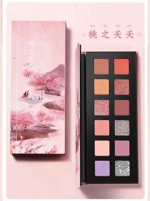 OEM Customized Eyeshadow Palette Box Make up Plastic Packaging/Paper Packing